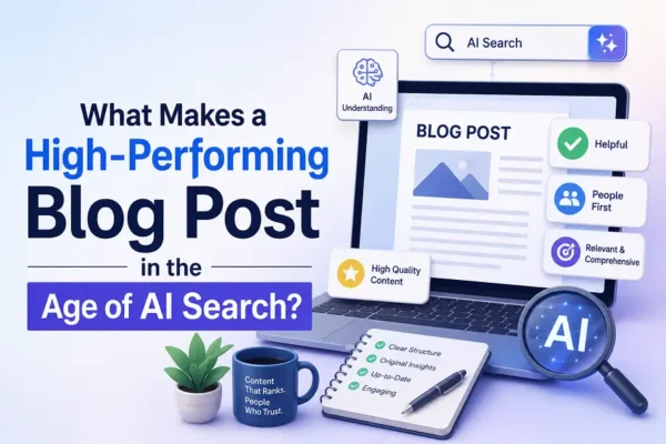 Makes a High-Performing Blog Post