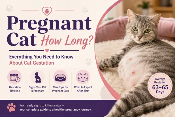 pregnant cat how long