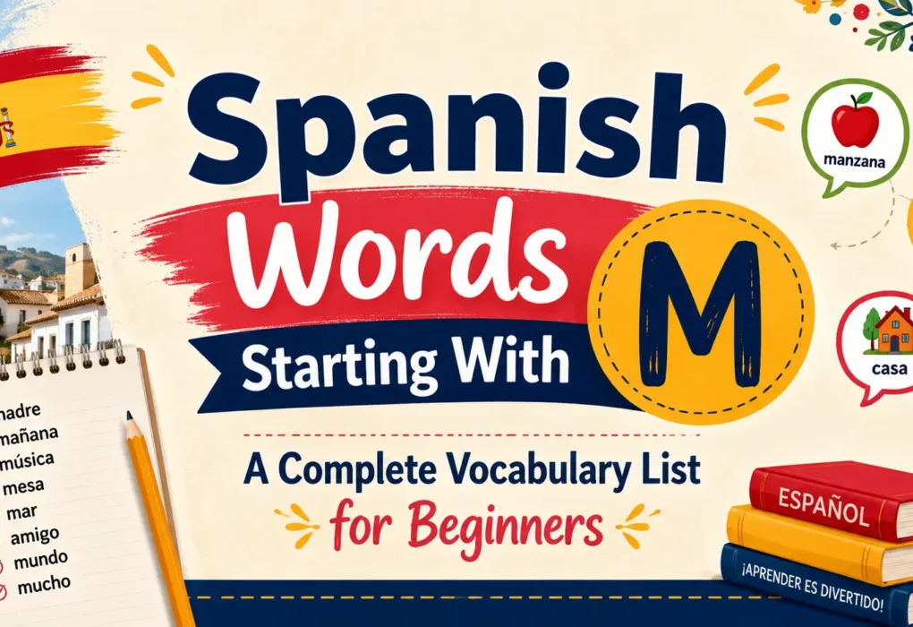 spanish words that start with m